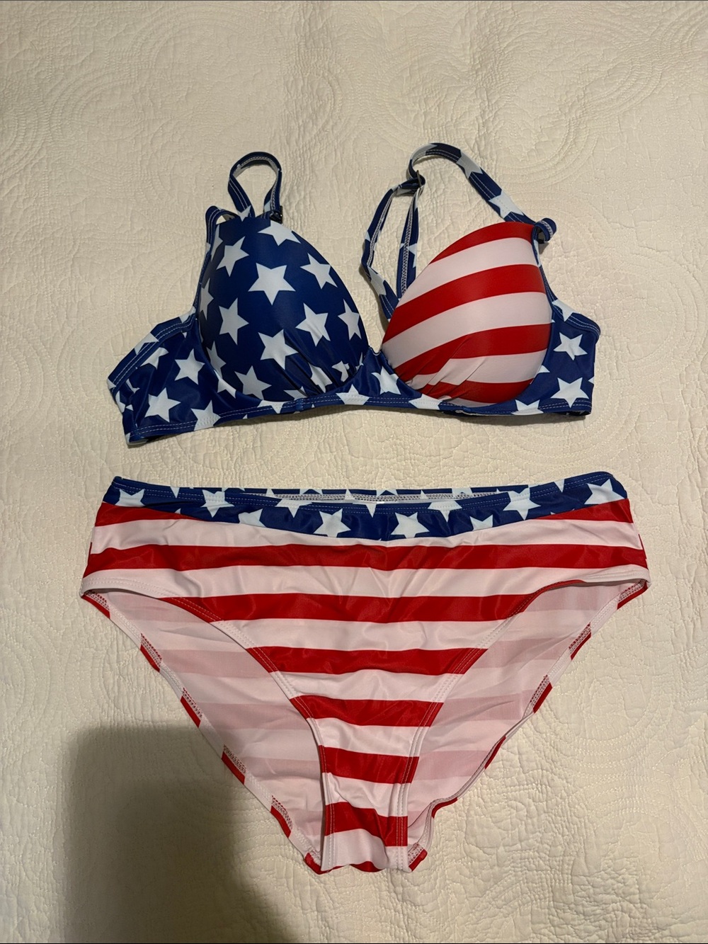 American flag bikini